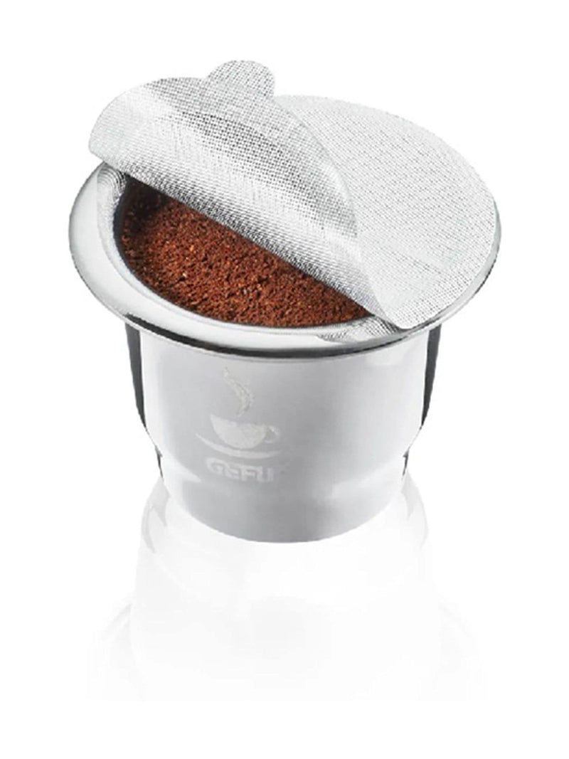 GEFU Conscio reusable coffee capsule set - British product