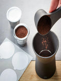 GEFU Conscio reusable coffee capsule set - British product