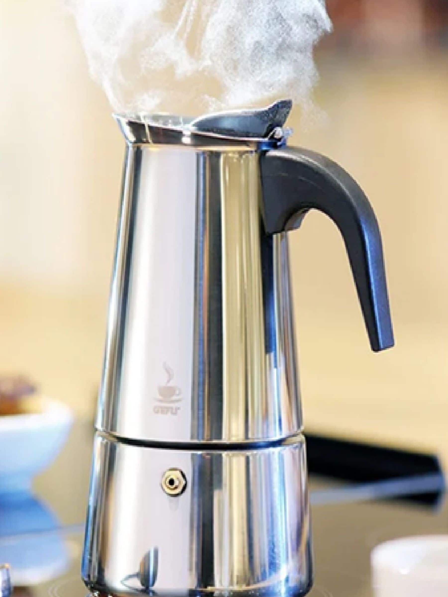 GEFU Emilio espresso maker 4 cup - British product