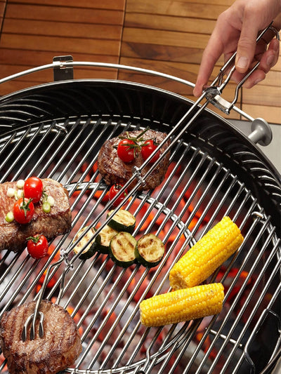 Next GEFU Silver Barbecue Tongs 53 cm- Buy online at McGrocer