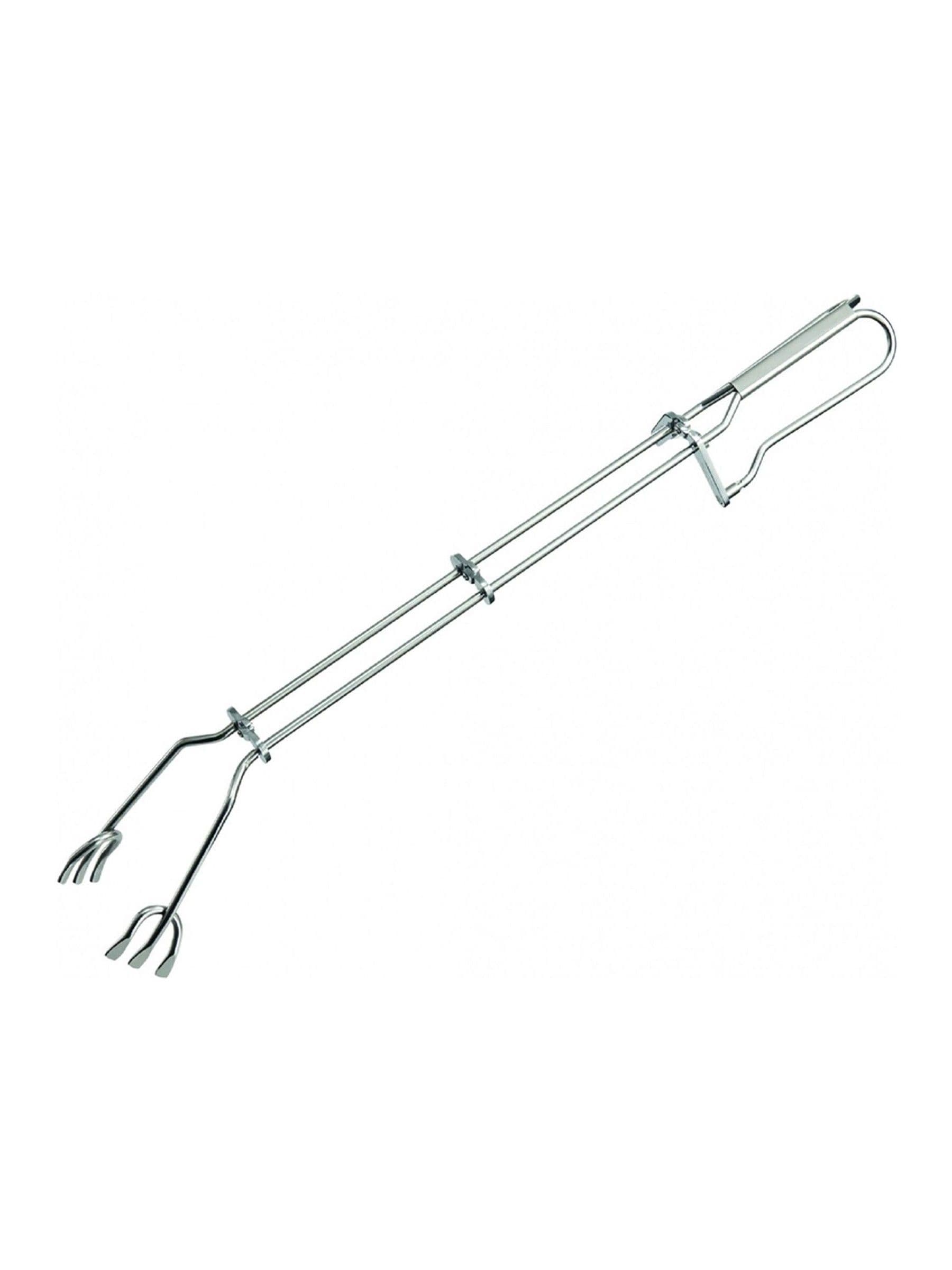 GEFU stainless steel barbecue tongs 53cm (British brand)