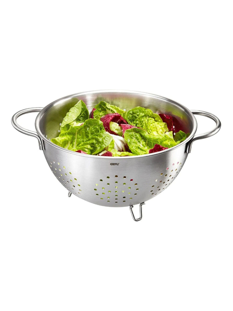 GEFU Silver Colino stainless steel strainer 4L (British brand)