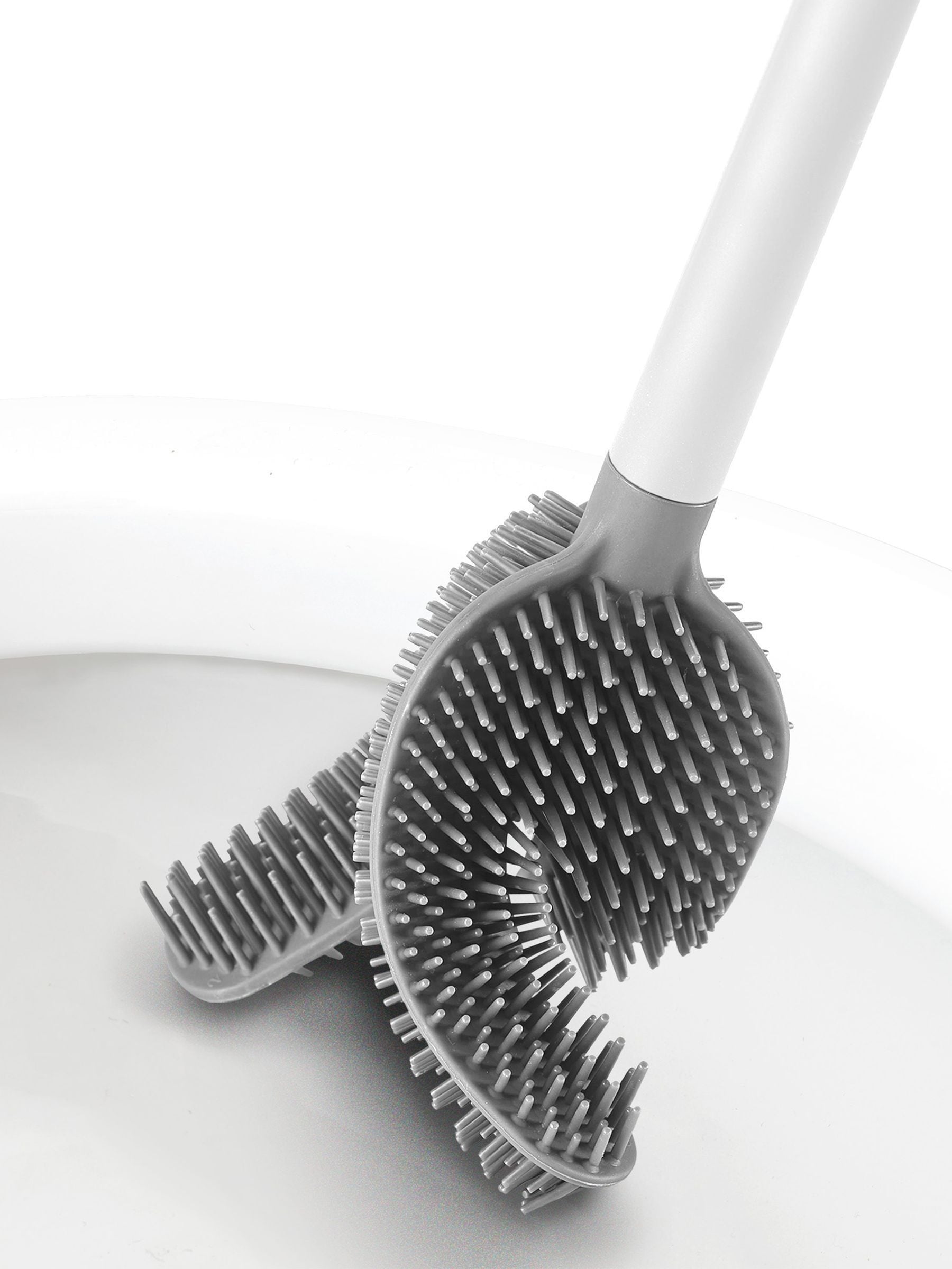 Joseph Joseph Flex 360 toilet brush in white (British brand)