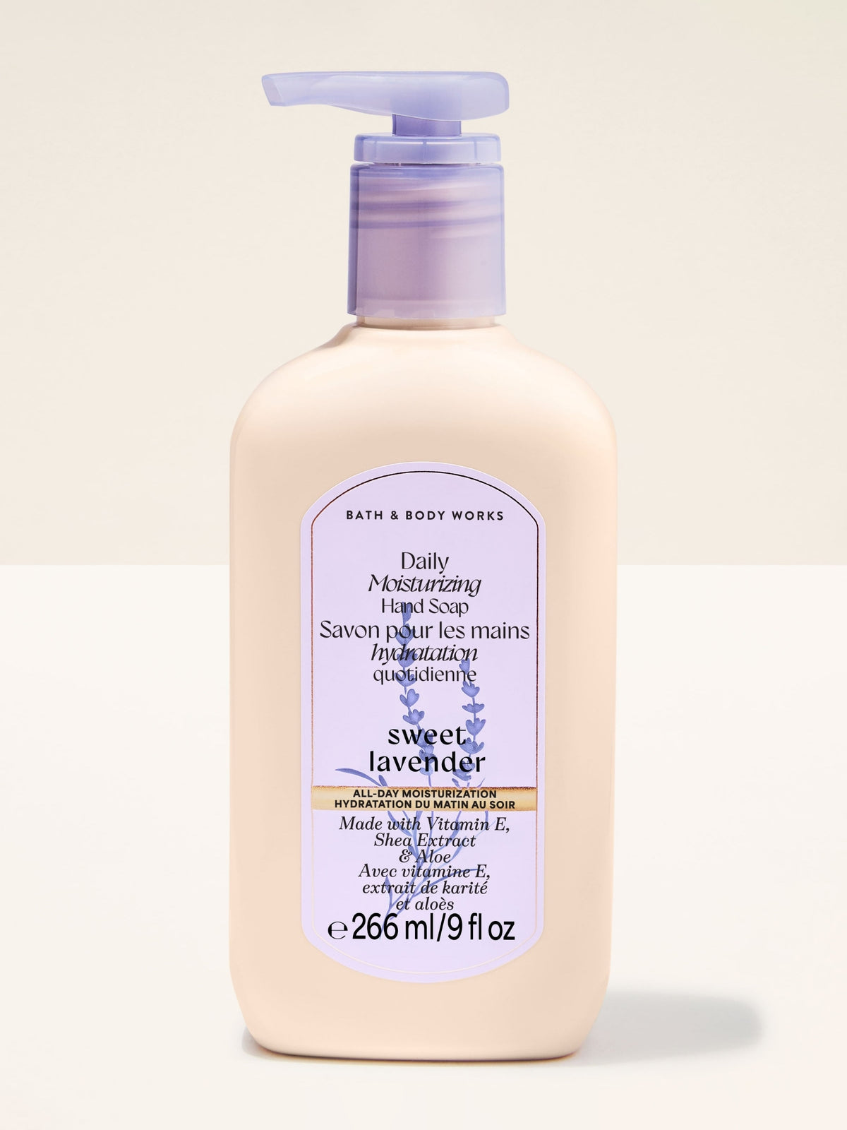 Bath & Body Works Sweet Lavender hand soap 266ml (British brand)