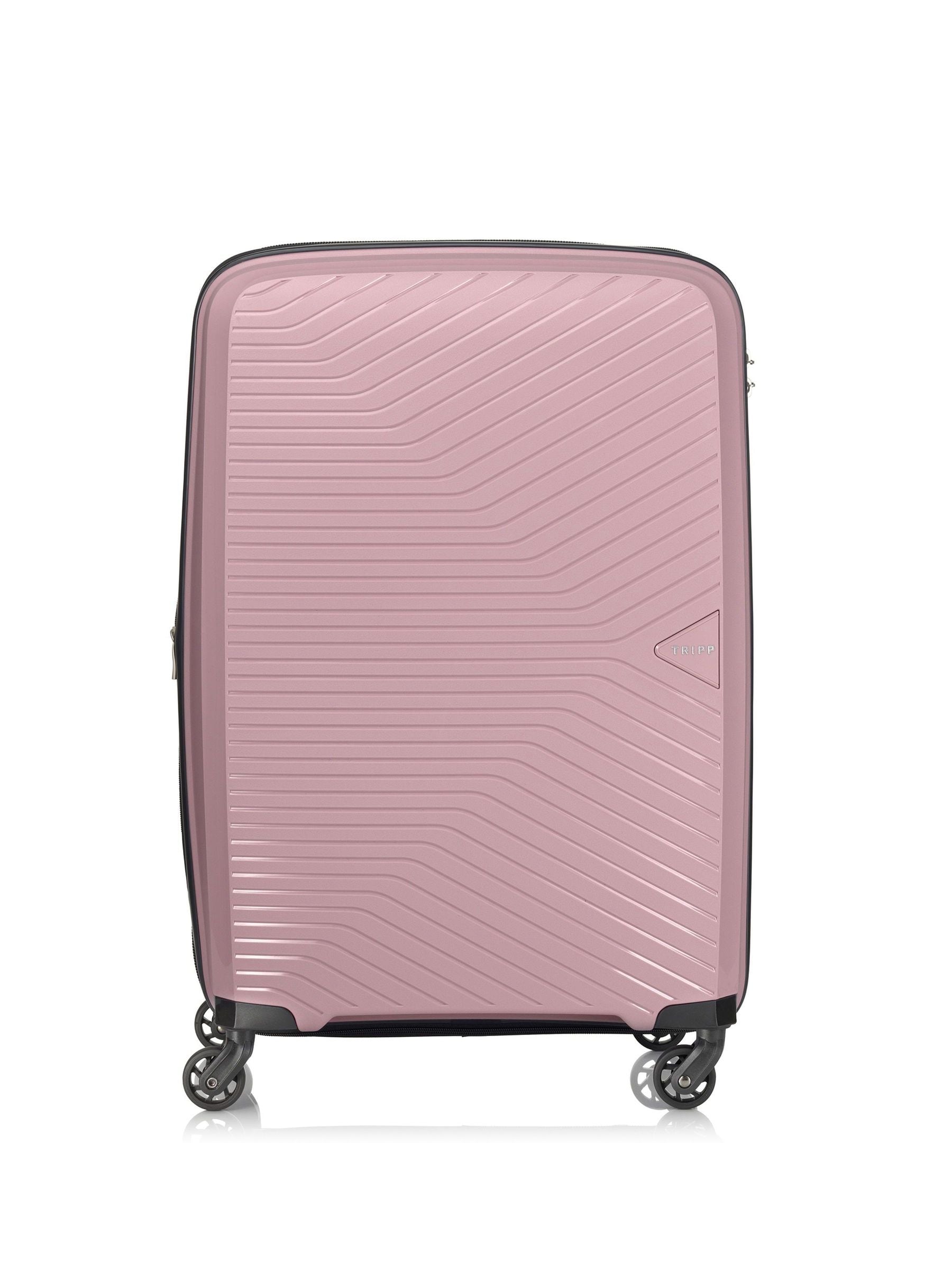 Tripp Pink Medium Expandable Suitcase