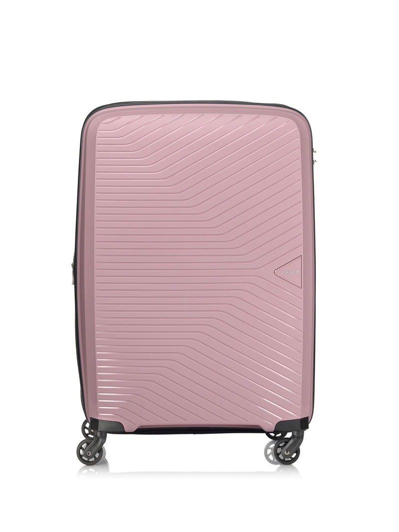 Tripp Pink Medium Expandable Suitcase