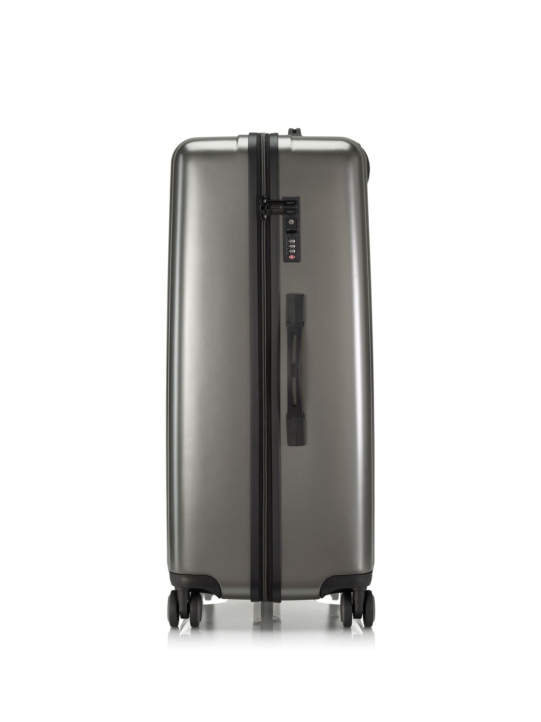 Tripp Retro III large suitcase silver ABS, UK version
