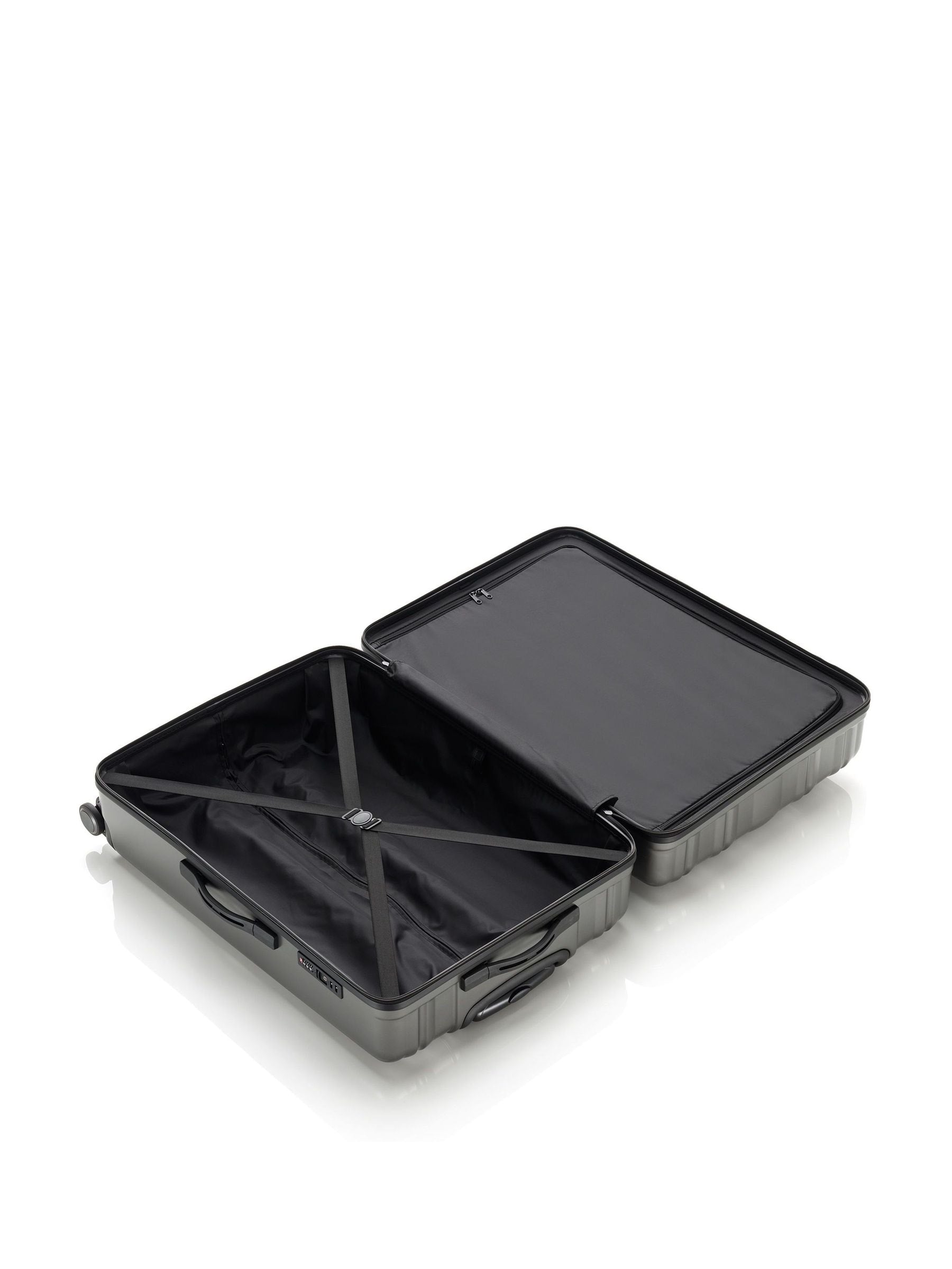 Tripp Retro III large suitcase silver ABS, UK version