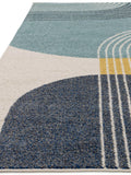 Asiatic Rugs Blue Muse Retro Rug 160x230cm, UK version