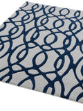 Asiatic Rugs rug Blue Matrix Wire Wool, imported from the UK