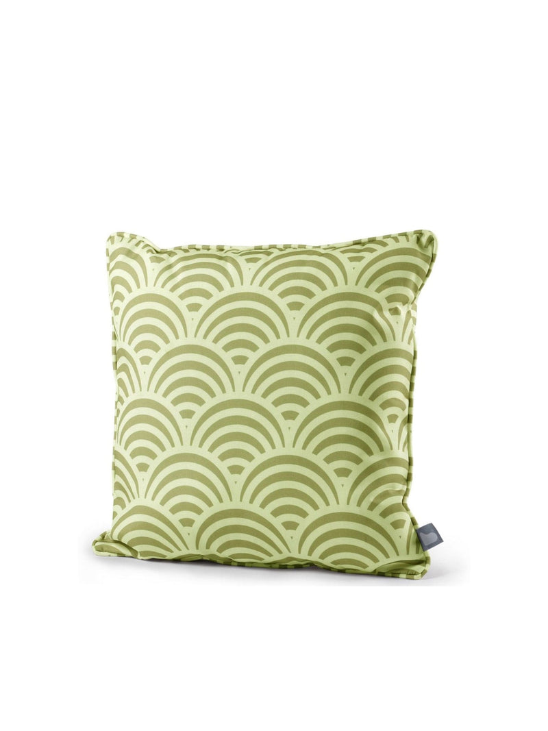 Extreme Lounging olive green outdoor cushions 2 pack, UK version
