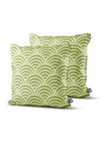 Extreme Lounging olive green outdoor cushions 2 pack, UK version