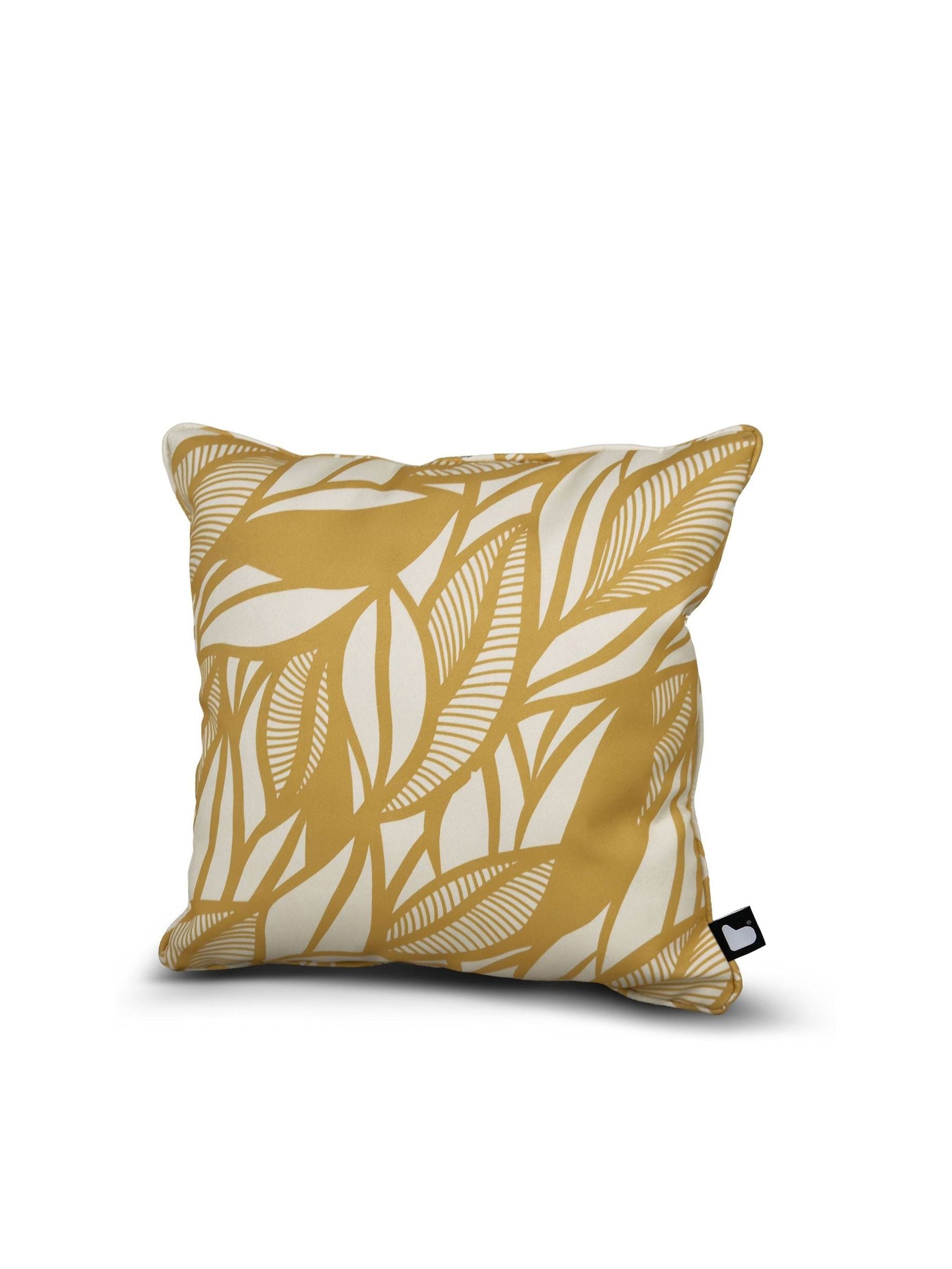 Art Range Butter Yellow outdoor cushion twin pack, UK version