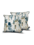 Prestigious Textiles Bamford B blue cushion 43cm (British brand)