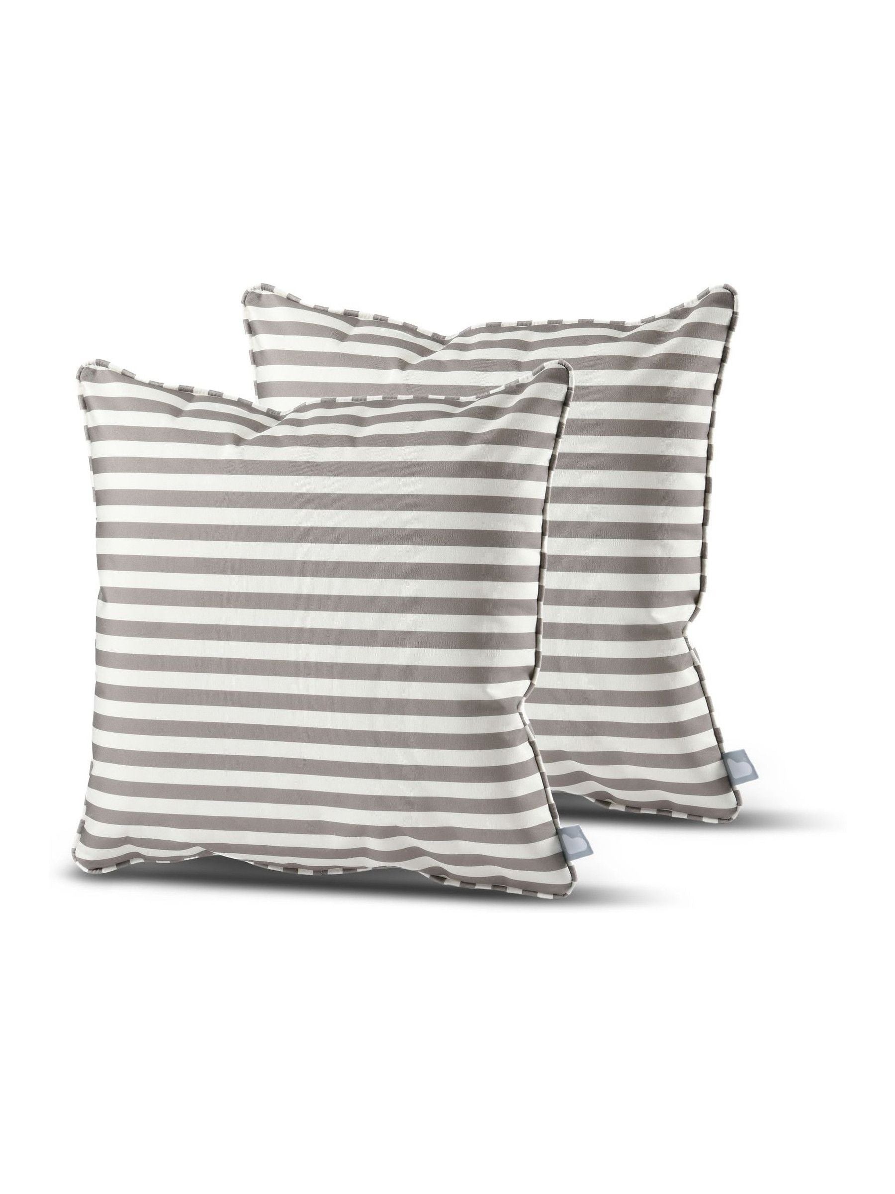 Extreme Lounging outdoor pencil stripe cushions 2 pack - British product