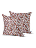 Extreme Lounging red outdoor cushion 2 pack 50x50cm, imported from the UK