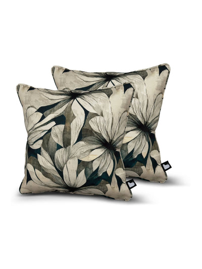 Next Extreme Lounging 2 Pack Bloom White Outdoor B Cushions 43 x 43 x 20 cm- Buy online at McGrocer