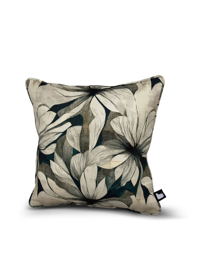 Extreme Lounging outdoor cushions 2 pack bloom white 43x43cm (British brand)