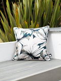 Extreme Lounging outdoor cushions 2 pack bloom white 43x43cm (British brand)