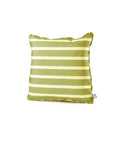Extreme Lounging B Cushion 2 pack olive green stripe 50x50cm - British product