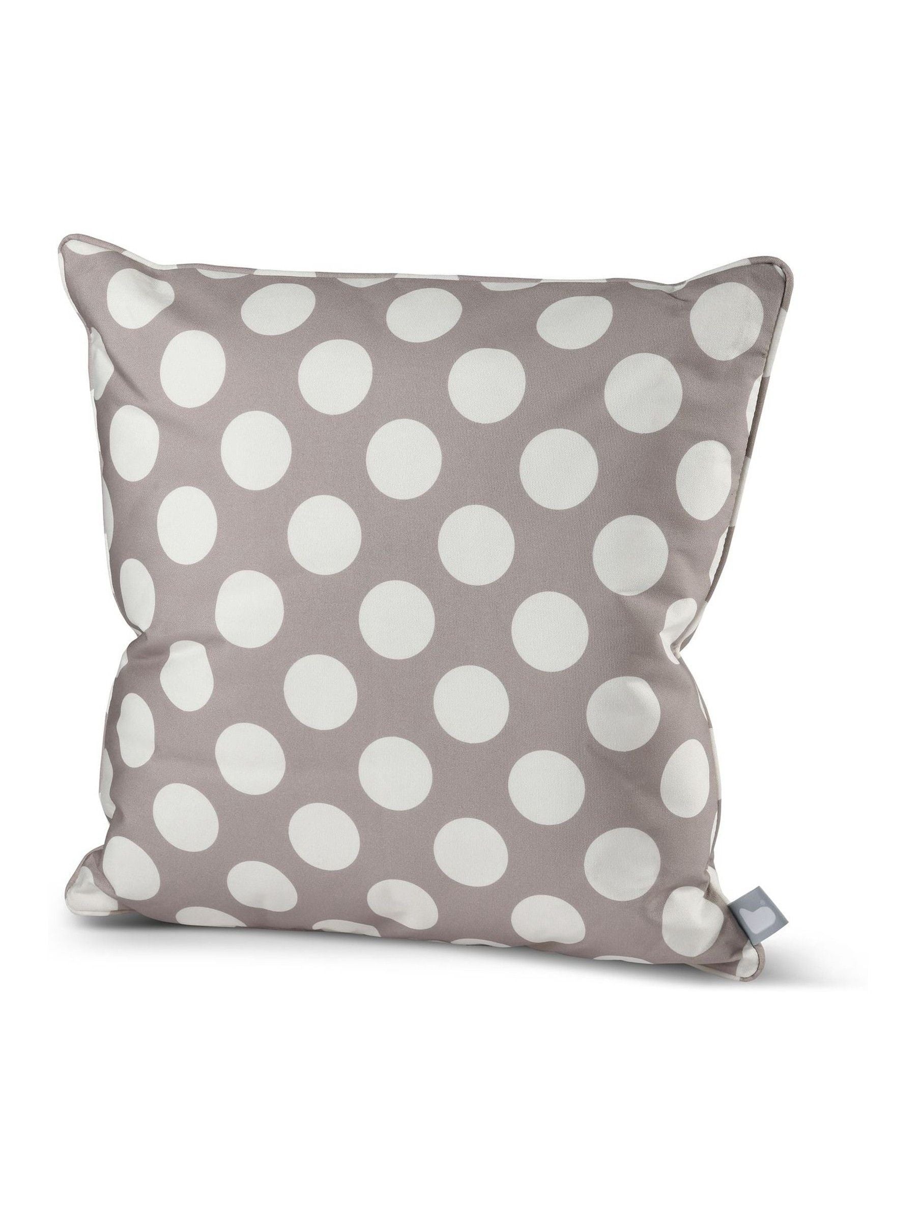 Extreme Lounging B Cushions Silver Grey Polka 50x50cm, UK version
