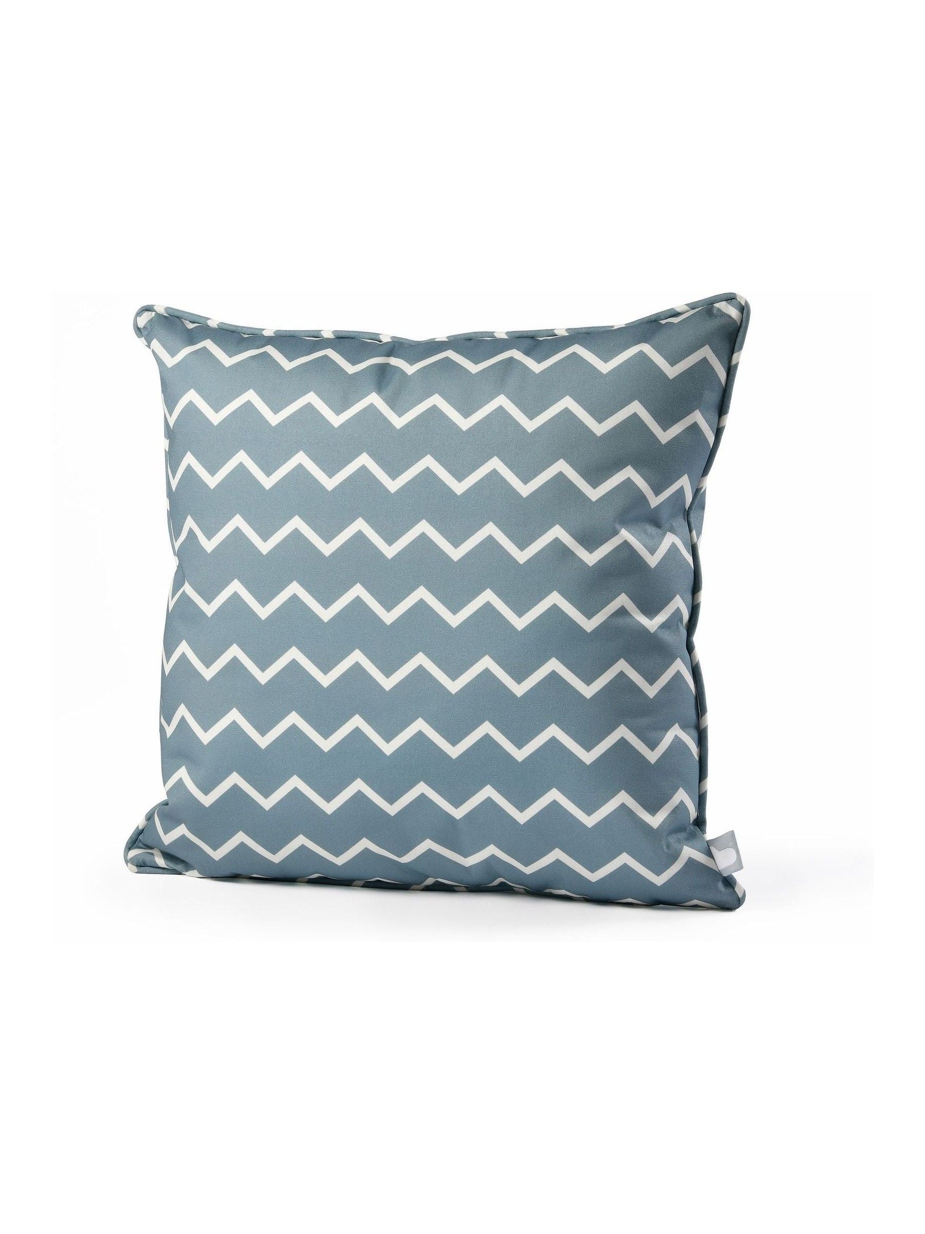 Extreme Lounging sea blue zigzag cushion 2 pack (British brand)