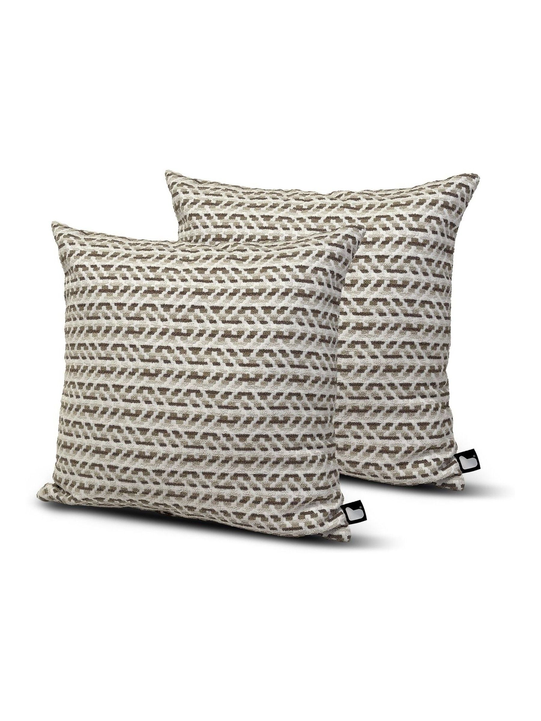 Extreme Lounging outdoor cushions sand yellow 2 pack 50x50, imported from the UK