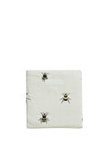 Sophie Allport bees folding shopping bag pale green, imported from the UK