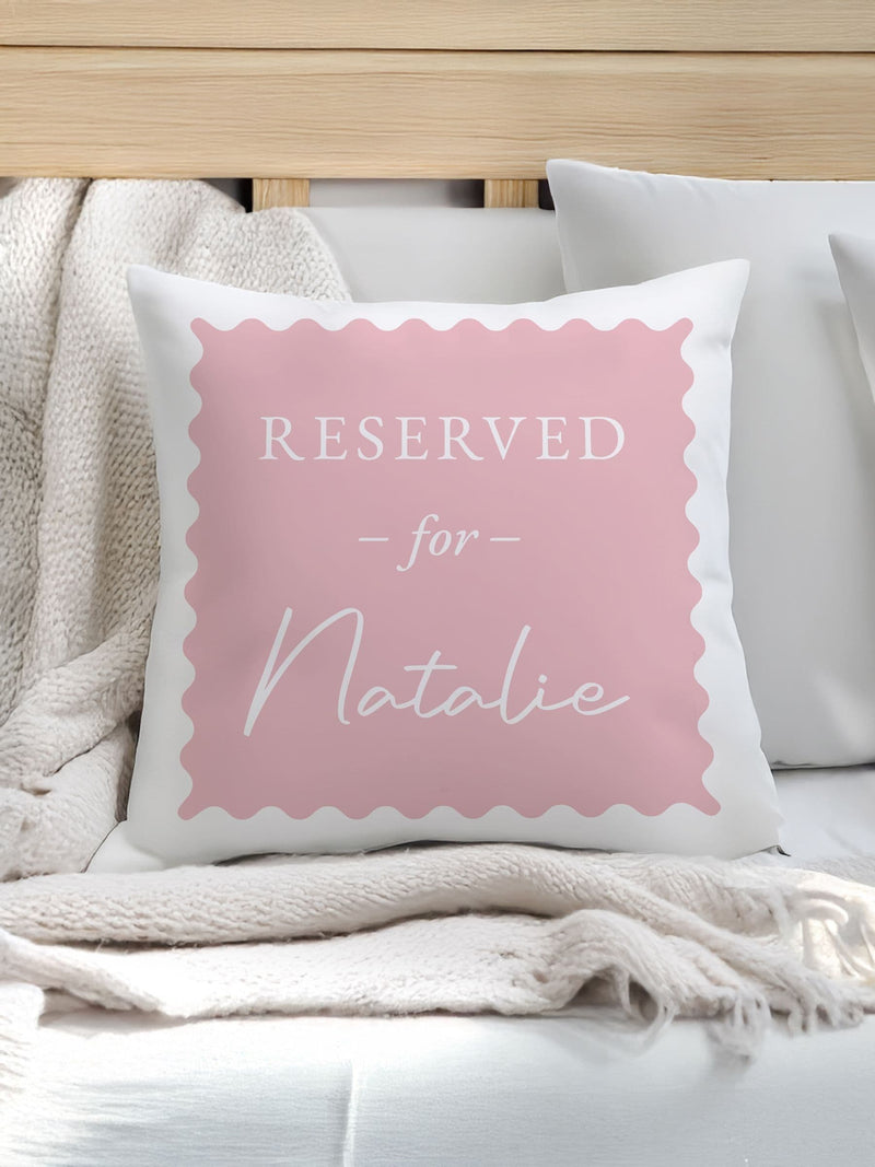 PMC pink reserved for cushion 40x40cm (British brand)