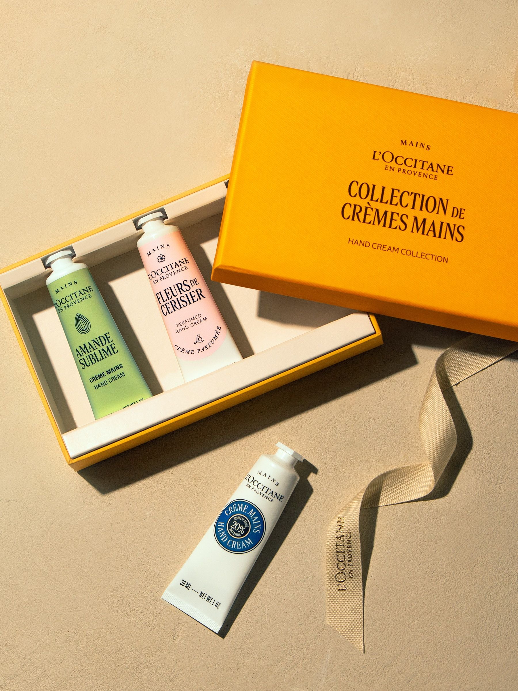 L'Occitane hand cream collection set 3x30ml, imported from the UK