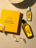 L'Occitane Almond Bodycare Collection shower oil and supple skin oil (British brand)