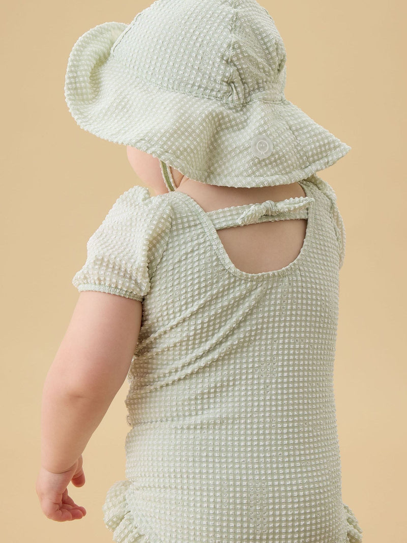 MORI green floppy sun hat, UK version