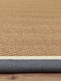 Asiatic Rugs herringbone runner Slate Cream Bordo - British product