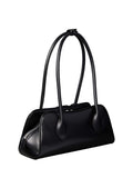 Calvin Klein black shoulder bag with coated fabric, UK version