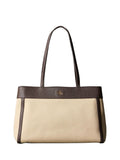 Calvin Klein brown canvas tote bag (British brand)