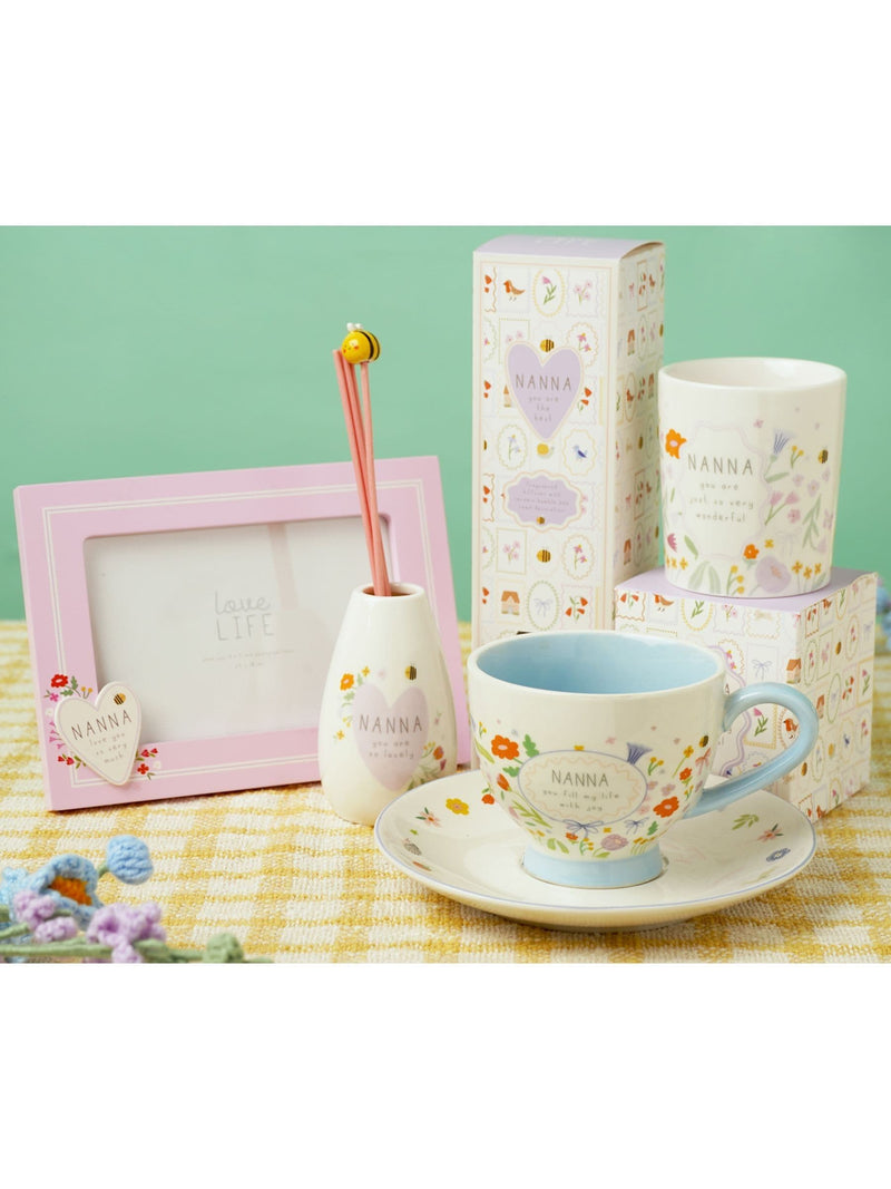 Widdop cream cup and saucer Nanna - British product