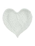 Something Different white glitter heart angel wing trinket dish (British brand)