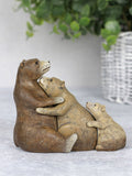 Something Different Brown Bear Family Ornament 10cm, imported from the UK