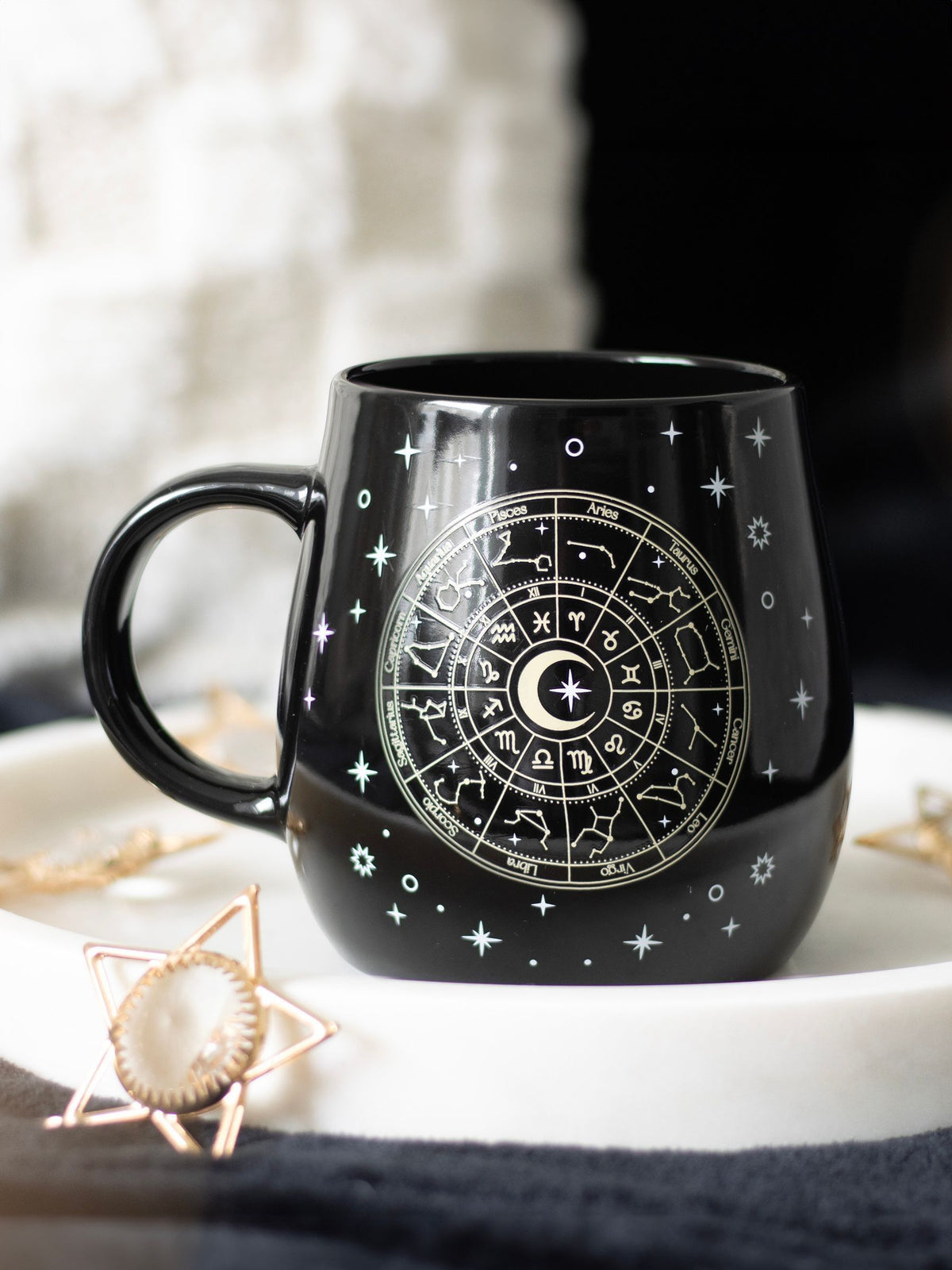 Something Different black astrology mug 500ml, UK version