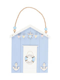 Something Different blue life ring beach hut hanging decoration 29cm, UK version