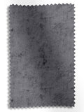 Charcoal grey plush chenille roman blind, made to measure, UK version