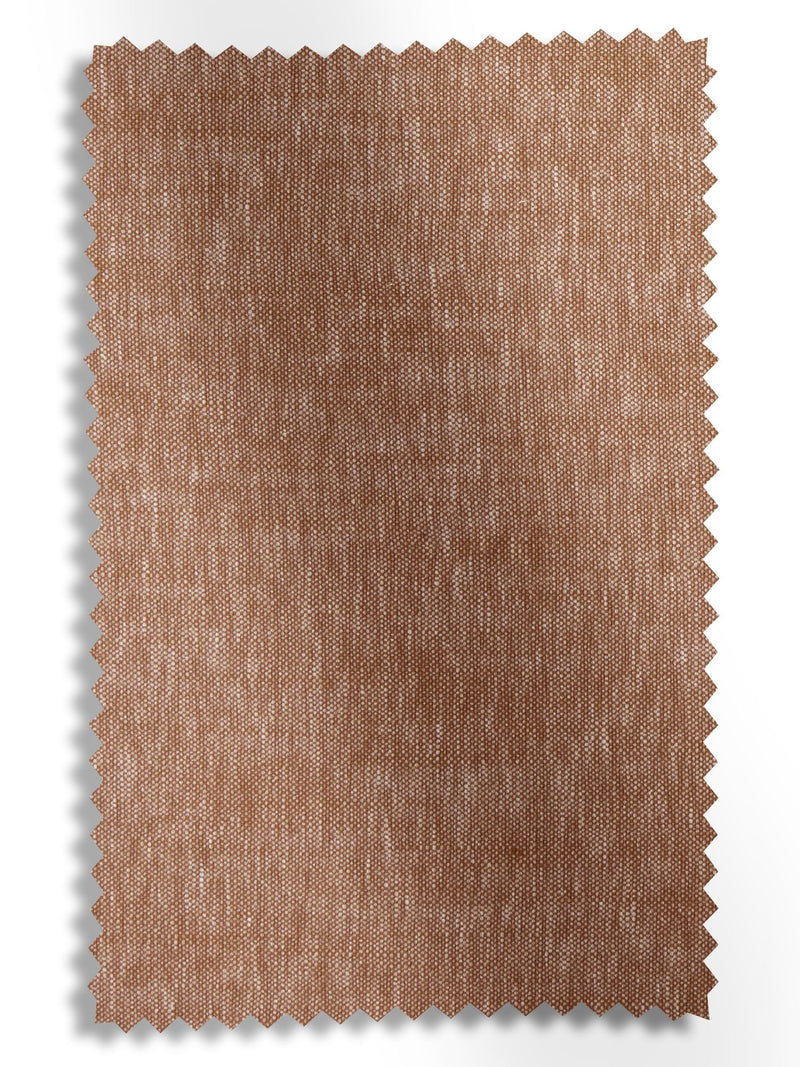 Paprika Abeille roman blinds orange plain fabric, imported from the UK