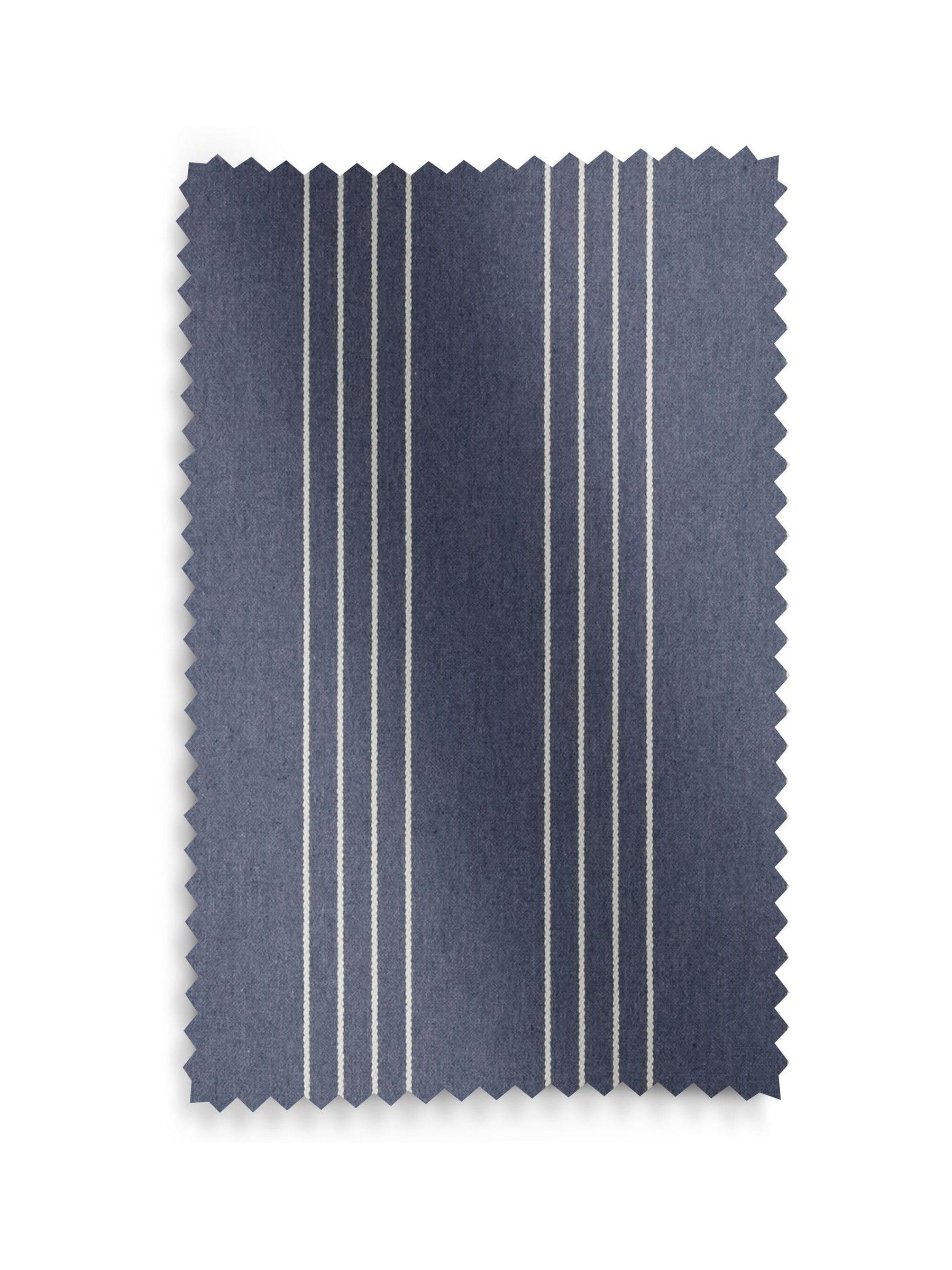 Indigo Leuwin roman blind blue stripe, imported from the UK