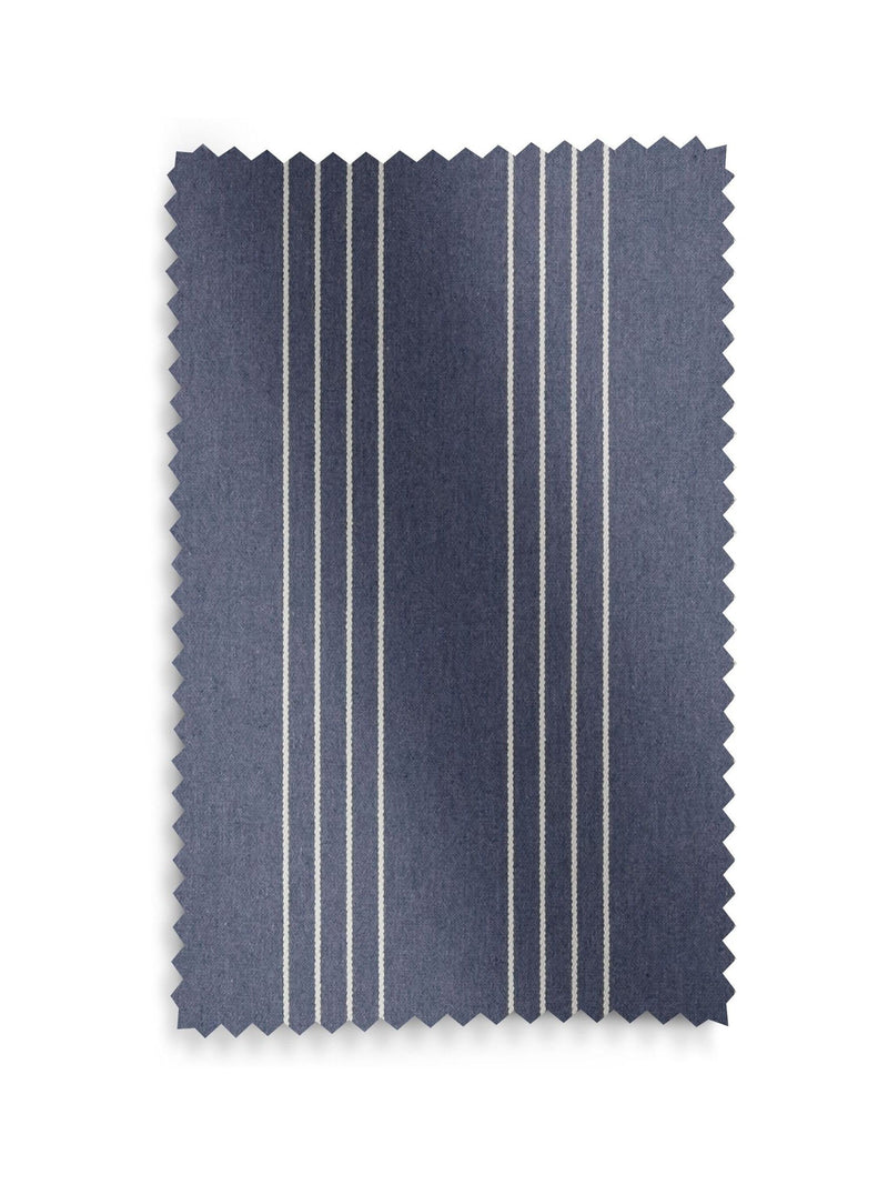 Indigo Leuwin roman blind blue stripe, imported from the UK