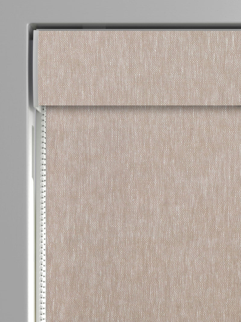Abeille made to measure roman blind in Fawn colour, UK version