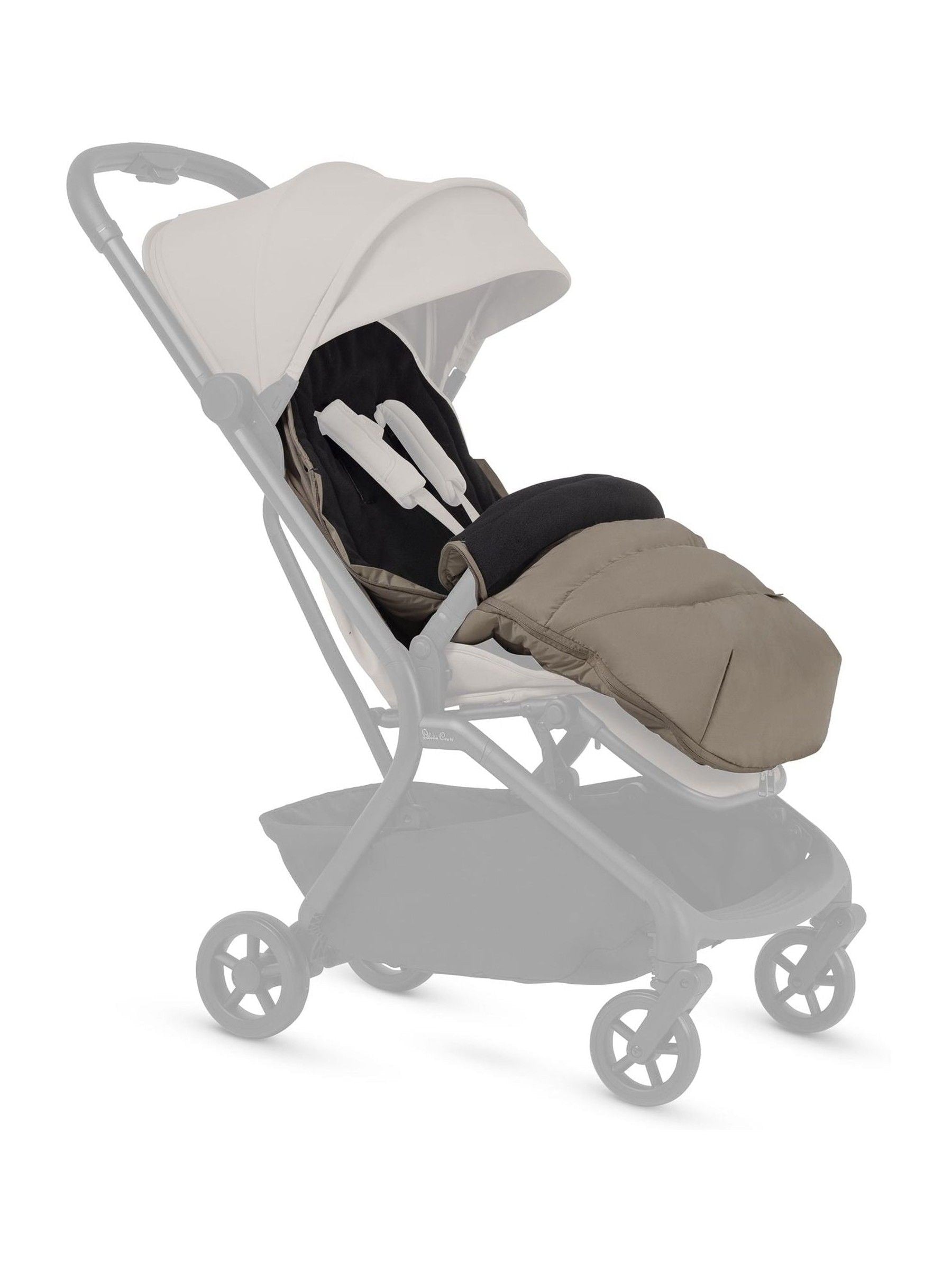 Silver Cross Champagne Nia Footmuff micro-fleece water-resistant - British product