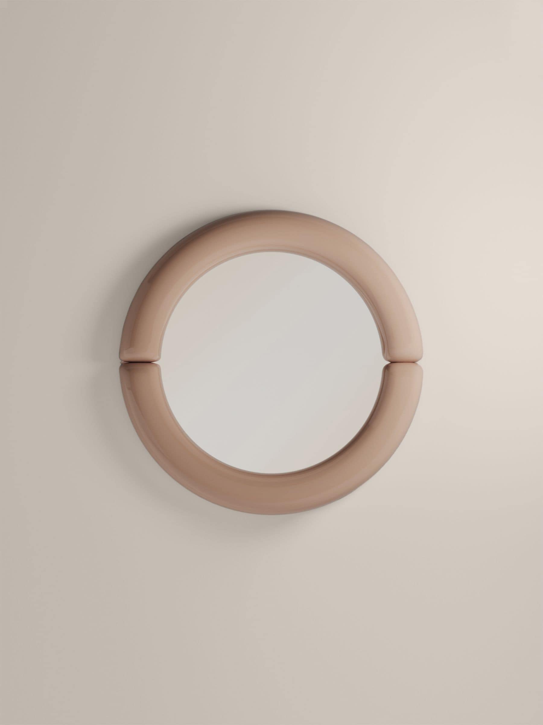 Cult Furniture Nude Morris round wall mirror 80cm - British product
