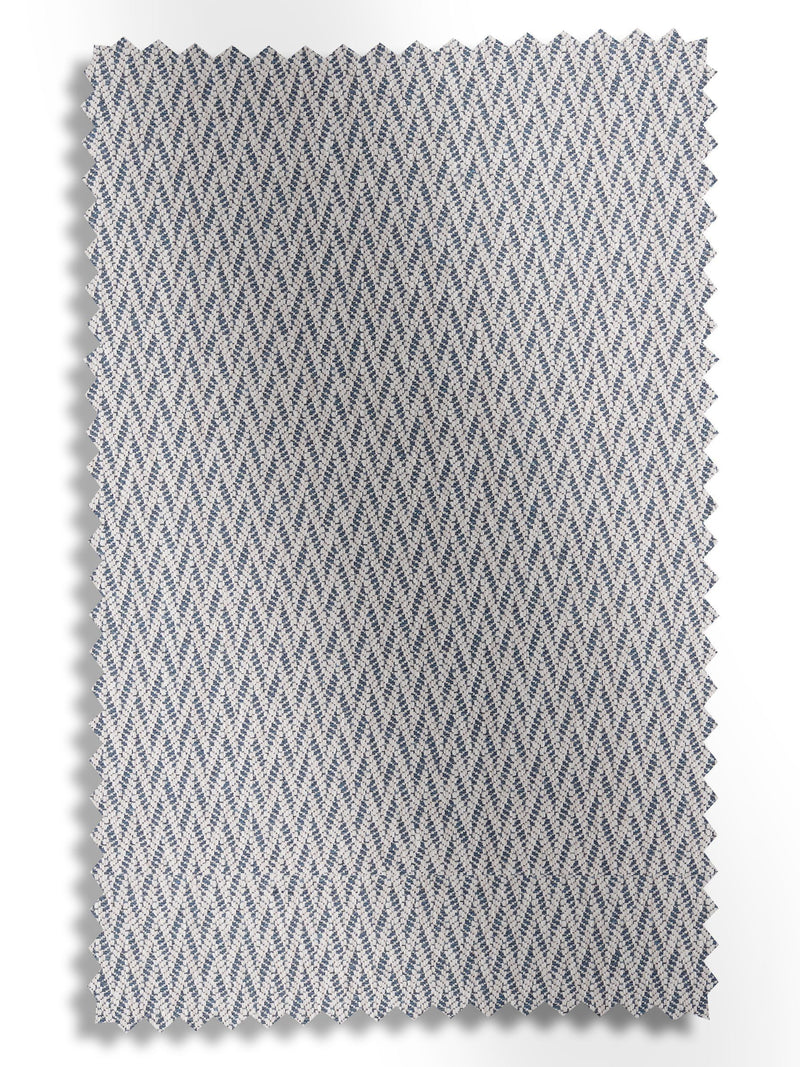 Indigo Pablo curtain purple geometric jacquard (British brand)