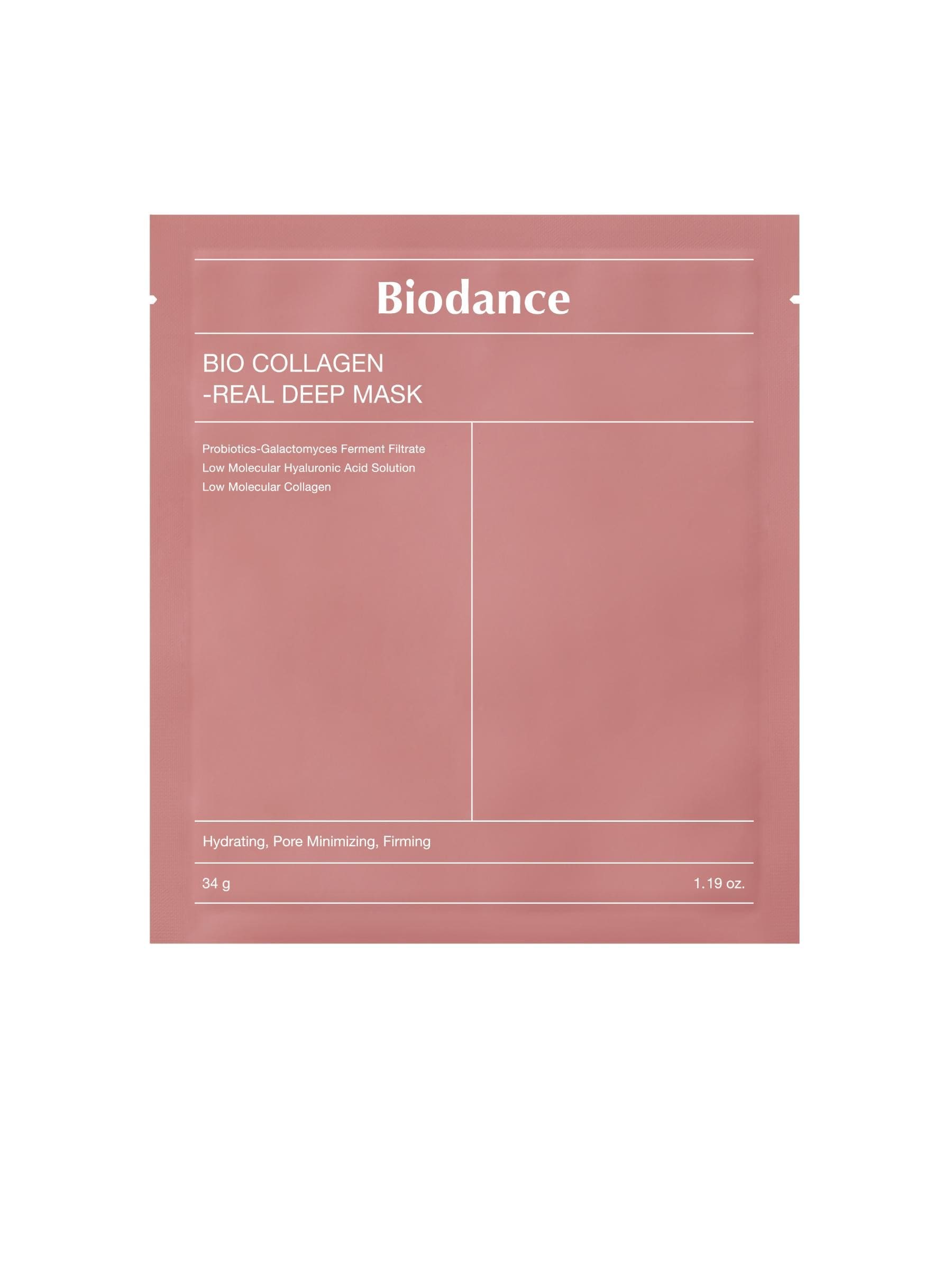 Biodance collagen hydrogel face mask, imported from the UK