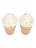 Something Different brown ice cream cone salt and pepper shaker, UK version